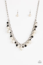 Cargar imagen en el visor de la galería, The Upstater - Black and White Necklace Set
