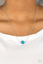 Carregar imagem no visualizador da galeria, Fashionably Fantabulous - Blue Necklace Set
