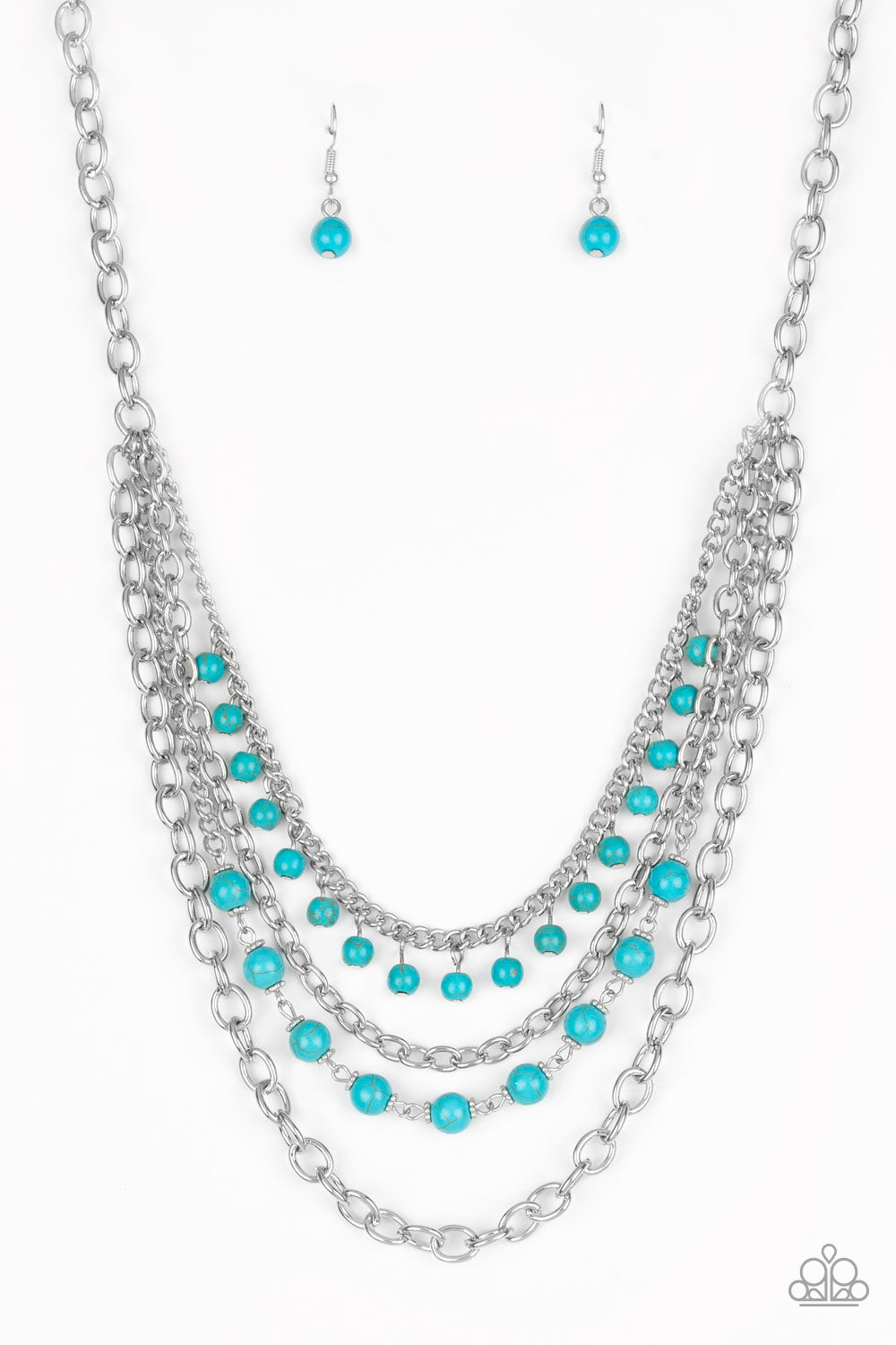 Ground Forces - Blue Necklace Set