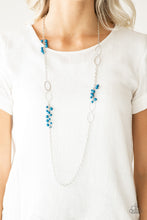 Cargar imagen en el visor de la galería, Flirty Foxtrot - Blue Necklace Set
