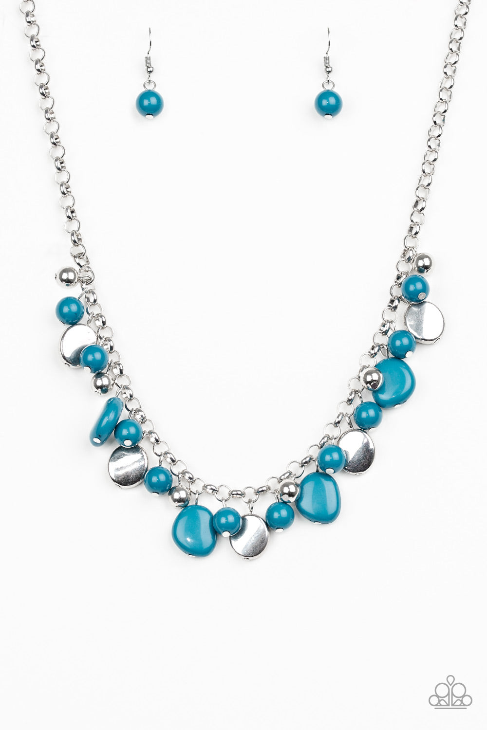 Flirtatiously Florida - Blue Necklace Set