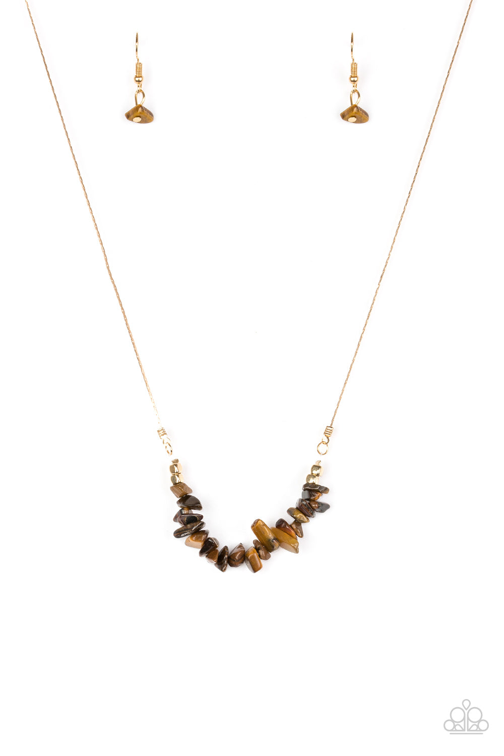 Back To Nature - Brown Necklace Set