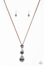 Charger l&#39;image dans la galerie, Embrace The Journey - Brown Necklace Set
