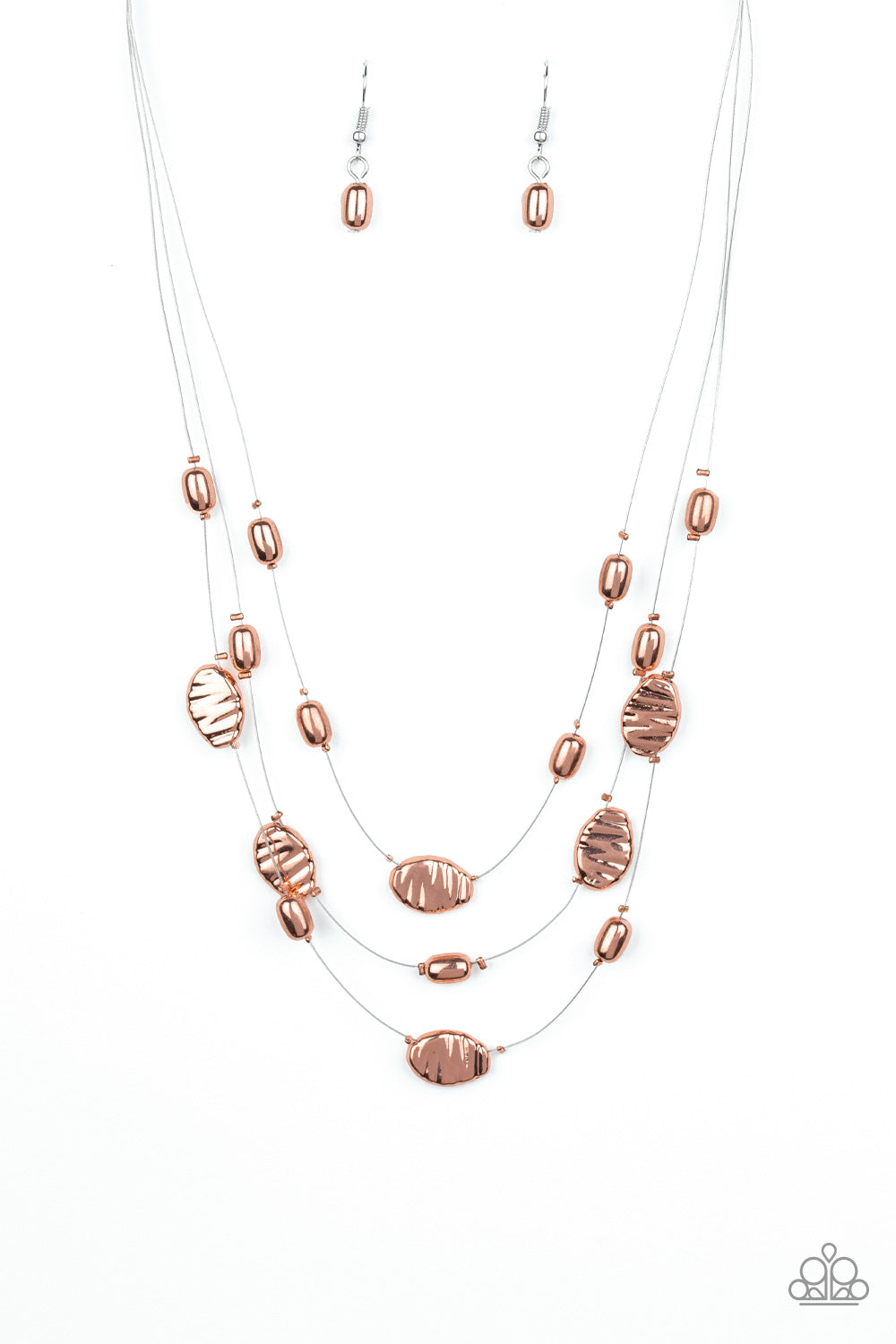 Top ZEN - Copper Necklace Set