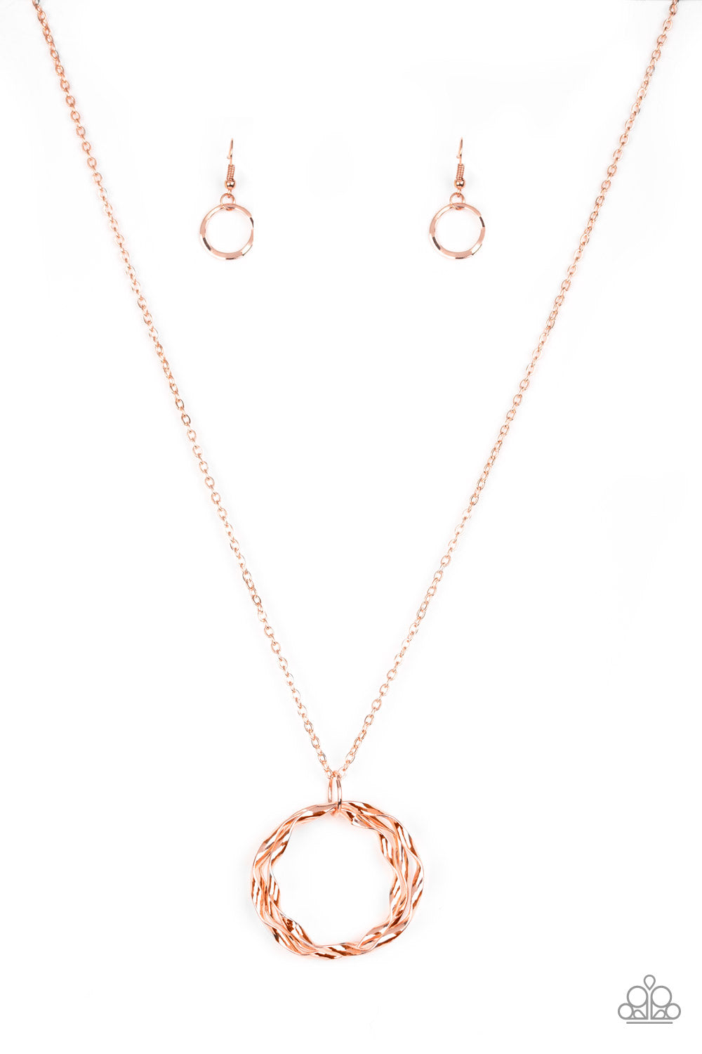 Millennial Minimalist - Copper Necklace Set