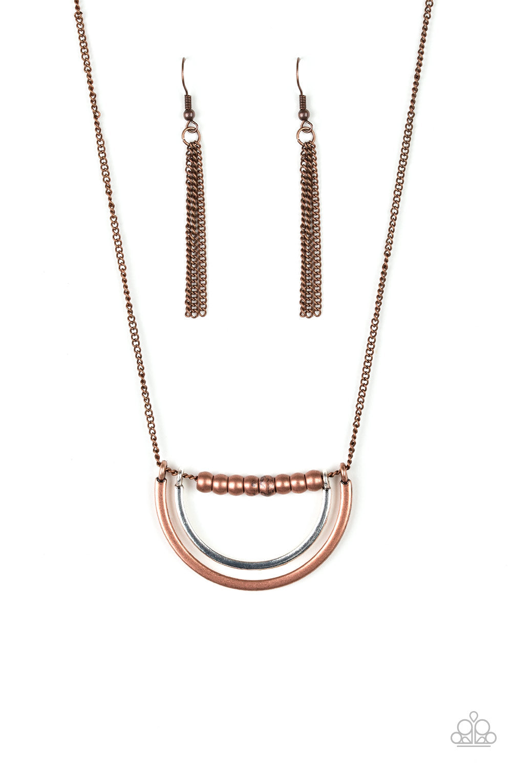 Artificial Arches - Copper Necklace Set