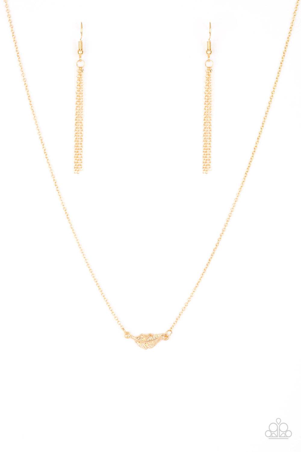 In-Flight Fashion - Gold Necklace Set