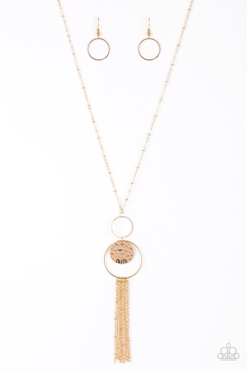 Faith Makes All Things Possible - Gold Necklace Set