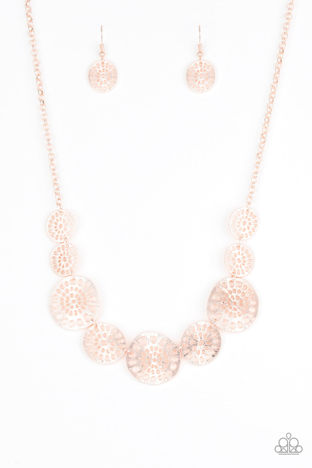Your Own Free WHEEL - Rose Gold Necklace Set