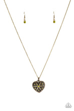 Load image into Gallery viewer, Casanova Charm - Green Necklace Set
