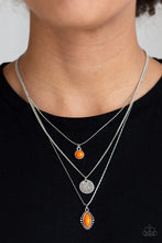 Load image into Gallery viewer, Tide Drifter - Orange Necklace Set
