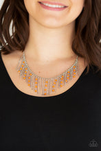 Cargar imagen en el visor de la galería, Harlem Hideaway - Orange Necklace Set
