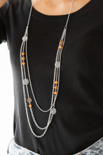 Cargar imagen en el visor de la galería, Pretty Pop-tastic! - Orange Necklace Set
