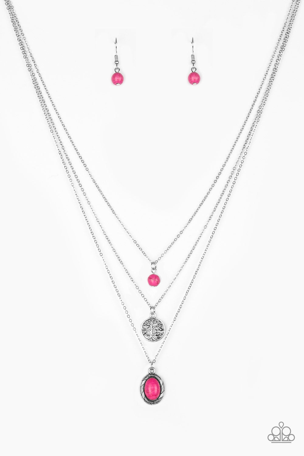 Southern Roots - Pink Necklace Set