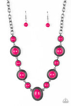 Cargar imagen en el visor de la galería, Voyager Vibes - Pink Necklace Set
