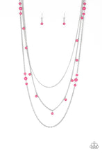Carregar imagem no visualizador da galeria, Laying The Groundwork - Pink Necklace Set
