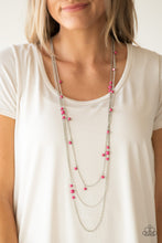 Load image into Gallery viewer, Laying The Groundwork - Pink Necklace Set
