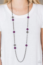 Load image into Gallery viewer, Fashion Fad - Purple Necklace Set
