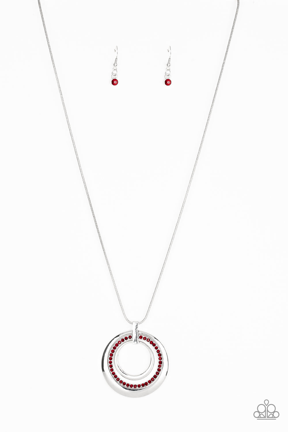 Gather Around Gorgeous - Red Necklace Set