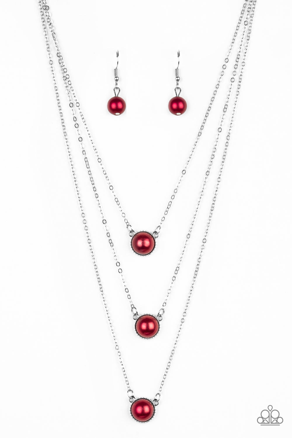 A Love For Luster - Red Necklace Set