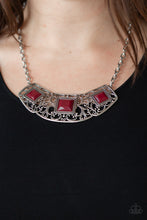 Load image into Gallery viewer, Feeling Inde-PENDANT - Red Necklace Set
