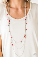 Load image into Gallery viewer, Laying The Groundwork - Red Necklace Set
