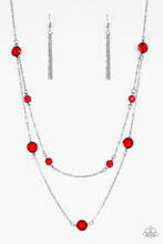 Load image into Gallery viewer, Raise Your Glass - Red Necklace Set
