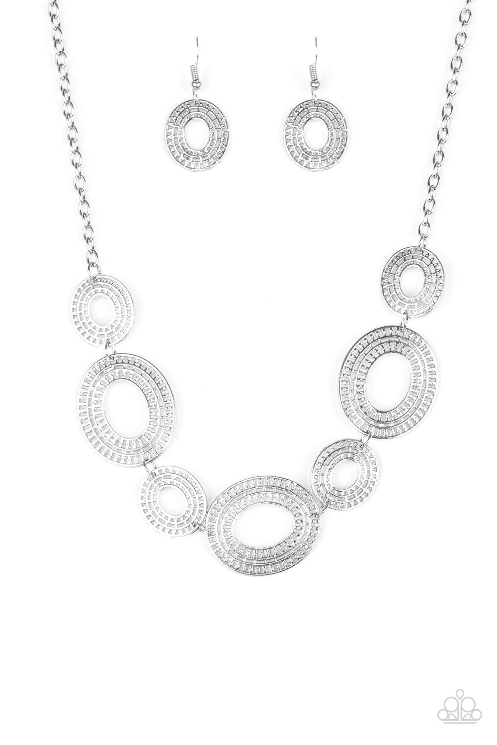 Basically Baltic - Silver Necklace Set