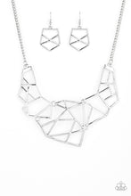 Charger l&#39;image dans la galerie, World Shattering - Silver Necklace Set
