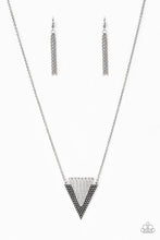 Load image into Gallery viewer, Ancient Arrow - Silver Necklace Set
