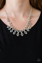 Load image into Gallery viewer, Geocentric - Silver Necklace Set
