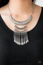 Charger l&#39;image dans la galerie, Eastern Empress - Silver Necklace Set
