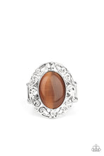 Cargar imagen en el visor de la galería, Moonlit Marigold - Brown Ring
