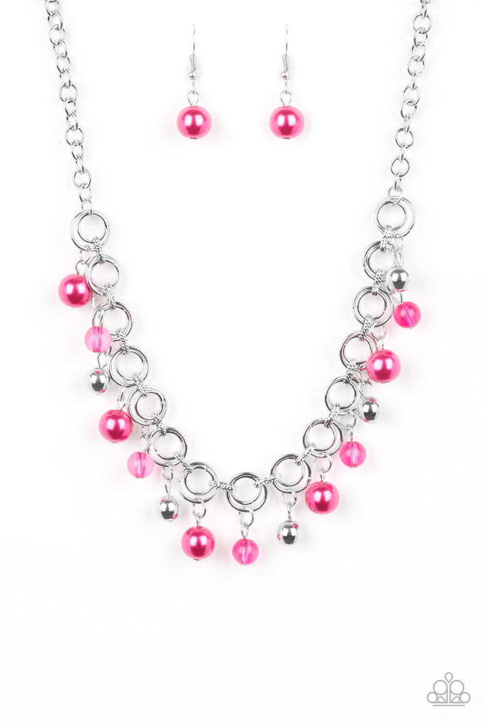 Fiercely Fancy - Pink Necklace Set