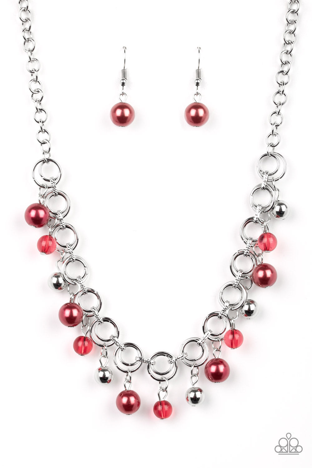 Fiercely Fancy - Red Necklace Set