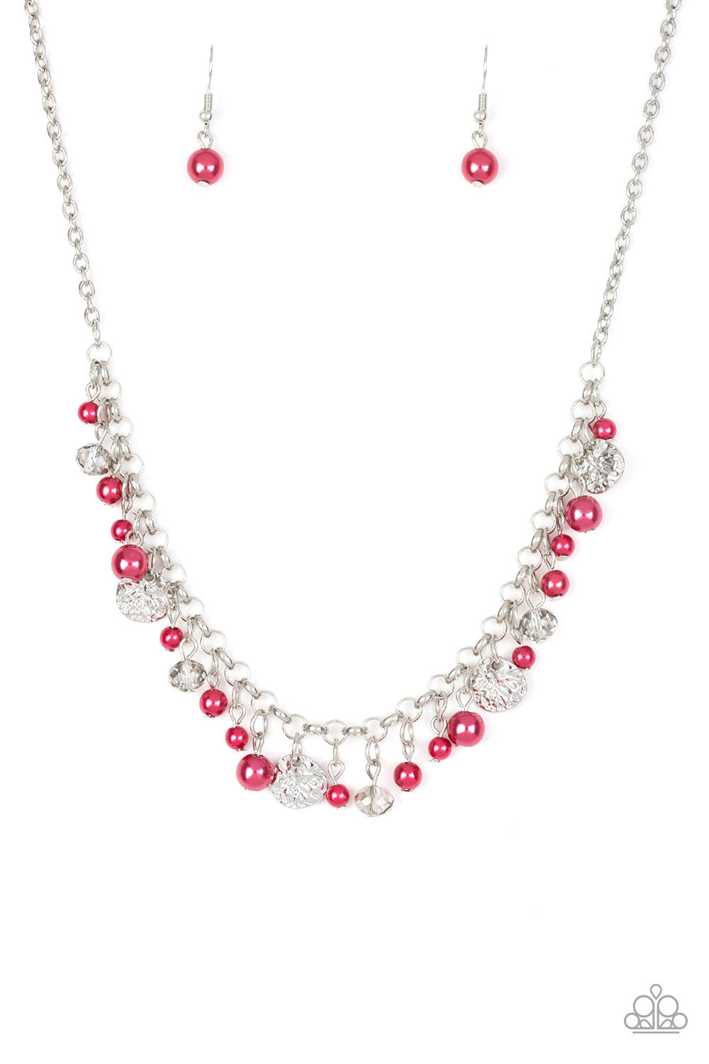 Coastal Cache - Red Necklace Set
