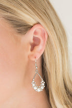 Load image into Gallery viewer, Fancy First - White Earrings
