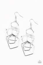 Load image into Gallery viewer, Five-Sided Fabulous - Silver Earrings
