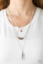 Load image into Gallery viewer, Sahara Sparrow - Orange Necklace Set
