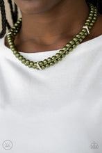 Cargar imagen en el visor de la galería, Put On Your Party Dress - Green Choker Necklace Set
