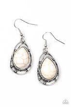 Load image into Gallery viewer, Abstract Anthropology - White Earrings
