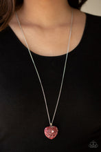 Cargar imagen en el visor de la galería, Love Is All Around - Red Necklace Set
