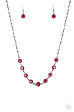 Cargar imagen en el visor de la galería, Starlit Socials - Red Necklace Set
