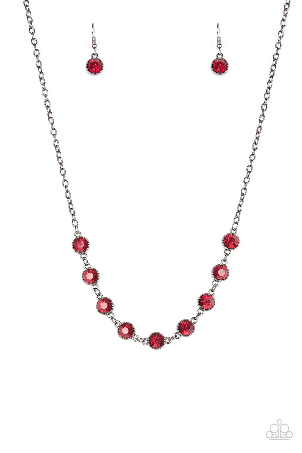 Starlit Socials - Red Necklace Set