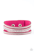 Cargar imagen en el visor de la galería, Rollin In Rhinestones - Pink Urban Bracelet
