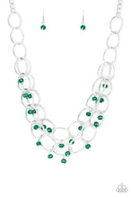 Load image into Gallery viewer, Yacht Tour - Green Necklace Set
