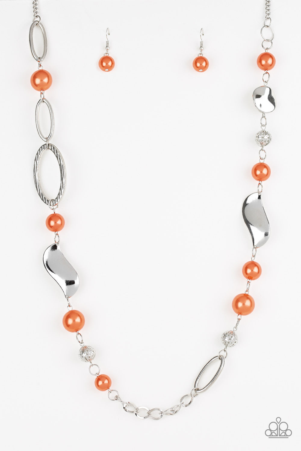 All About Me - Orange Necklace Set