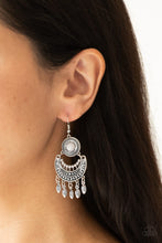 Load image into Gallery viewer, Mantra to Mantra - Silver Earrings
