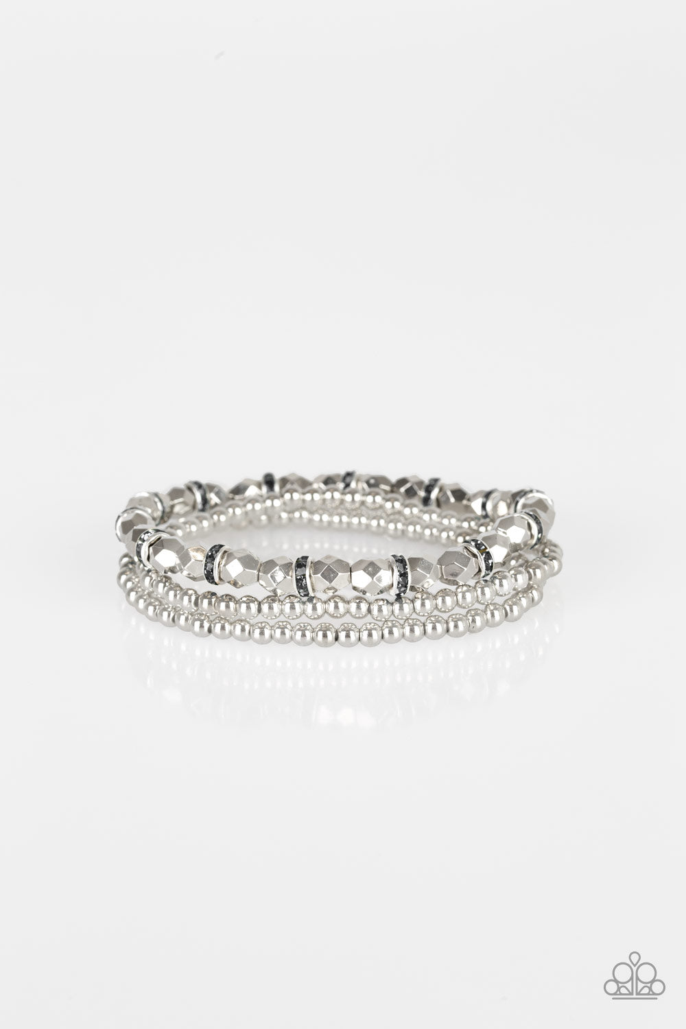 Let There BEAM Light - Silver Bracelet Set