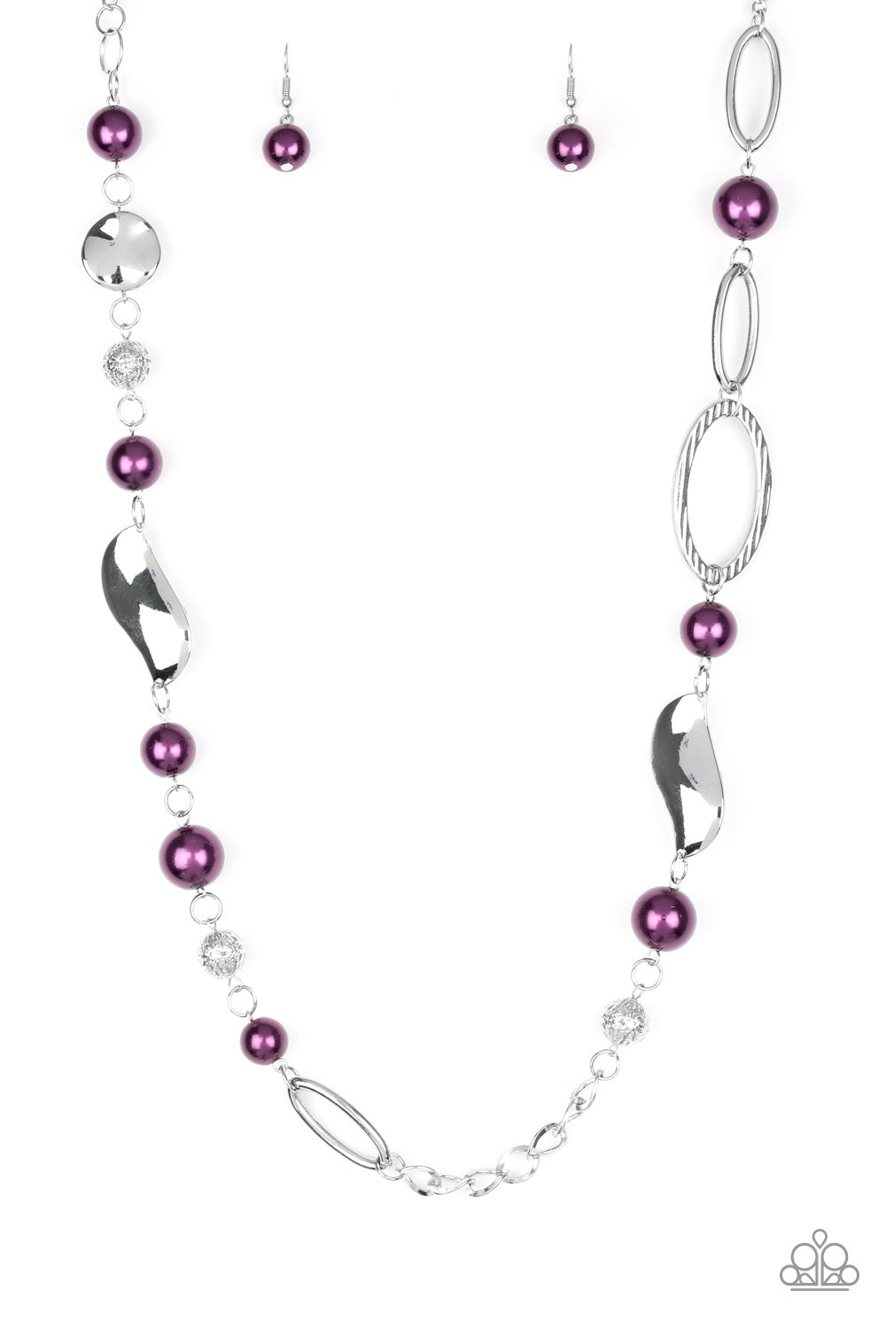 All About Me - Purple Necklace Set